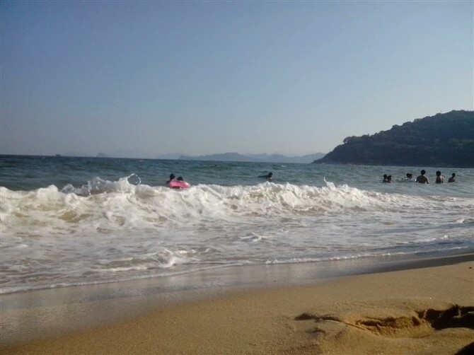 特区初冬海滩
